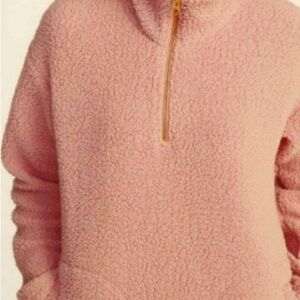 Old Navy pale pink fleece-size medium-LIKE NEW!